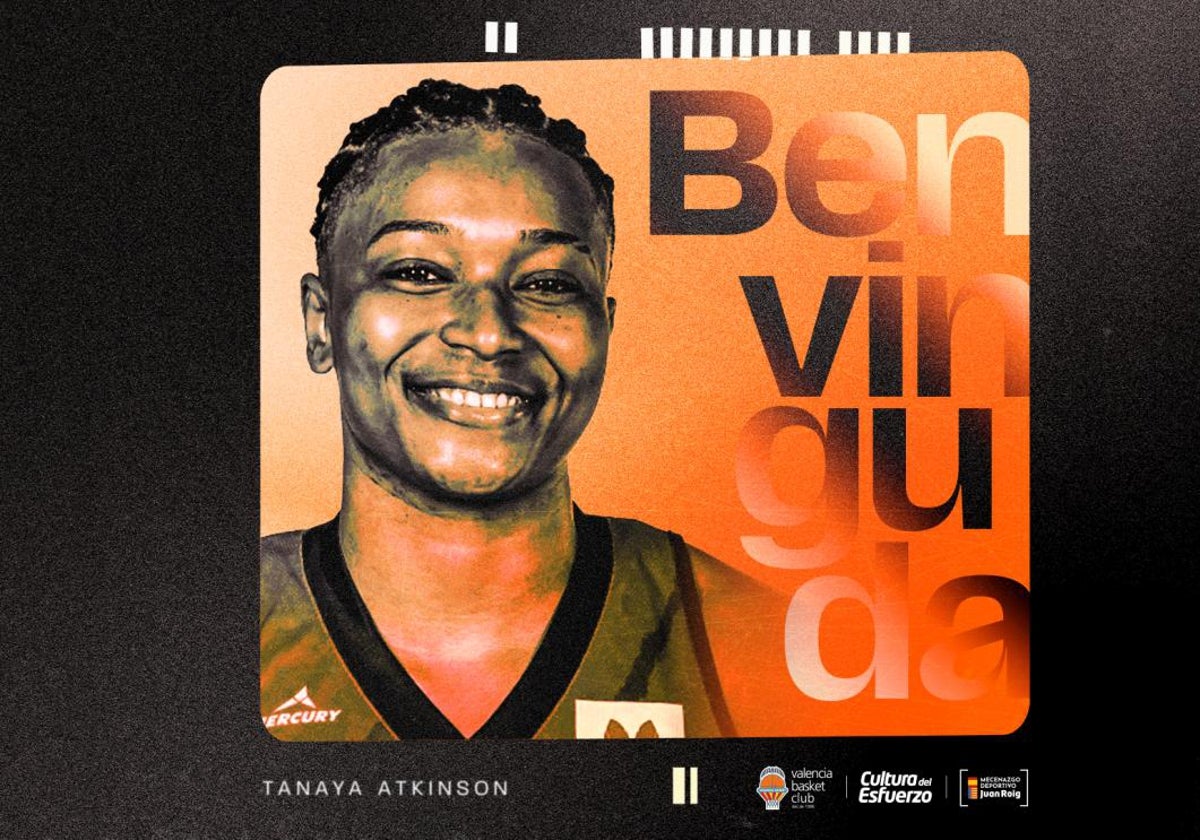 El Valencia Basket ficha temporalmente a Tanaya Atkinson