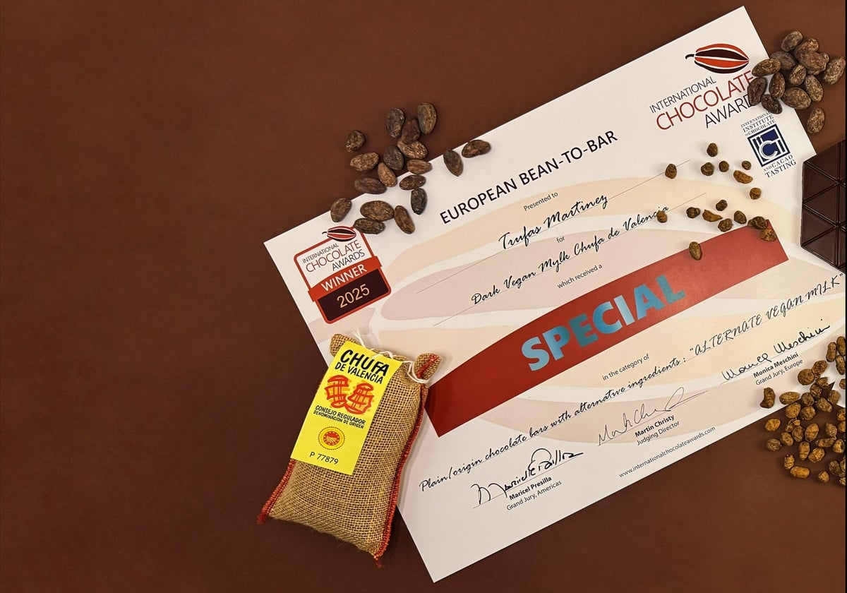 Chufa no solo para la horchata, también para elaborar chocolate