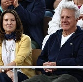 Dustin Hoffman y su esposa Lisa Hoffman.