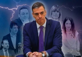 Tormenta de líos judiciales alrededor de Sánchez.