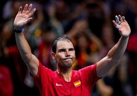 Rafa Nadal, leyenda del tenis.