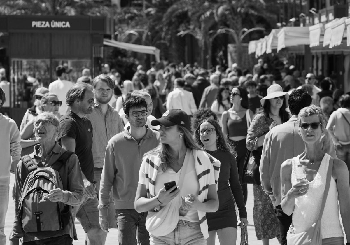 Turistas, cifras y vecinos
