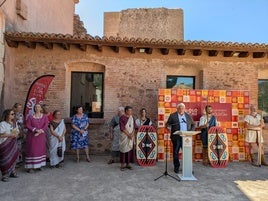 Un momento de la Iberfesta de Olocau.