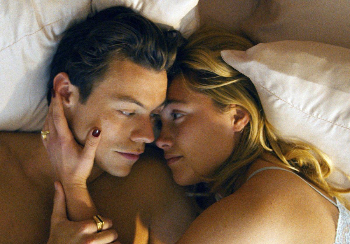 Harry Styles y Florence Pugh.