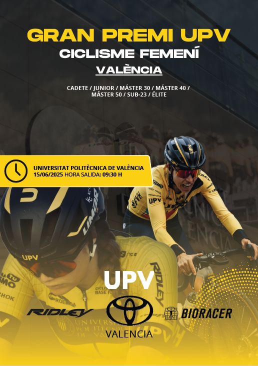 Cartel del Gran Premio UPV.