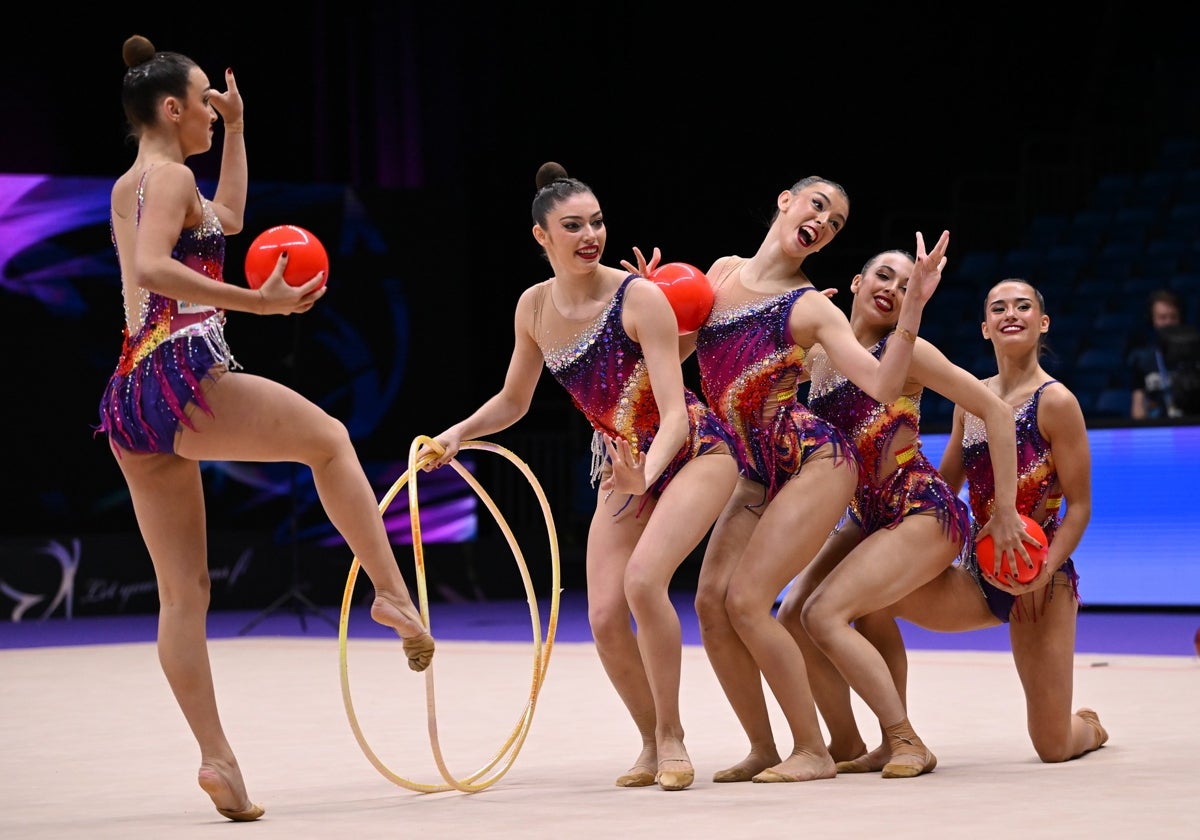 Las valencianas Marina Cortelles y Lucía Muñoz se proclaman tricampeonas de Europa de gimnasia rítmica
