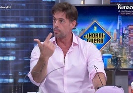 William Levy en 'El Hormiguero', este lunes.