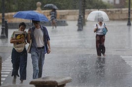Alerta amarilla en el interior de Castellón por tormentas este lunes