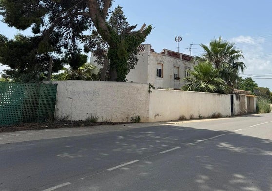 Vivienda okupada en Sollana.