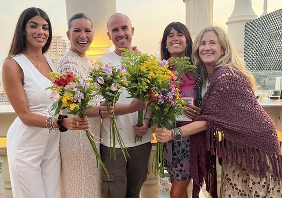 Celia Jiménez, Daniela Vidal, David Lopera y Laura Soler.