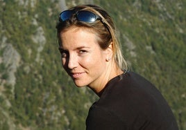 La bióloga Odile Rodríguez de la Fuente, hija de Félix Rodríguez de la Fuente.