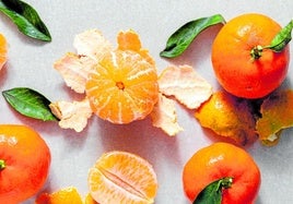 Mandarinas, imagen de archivo.