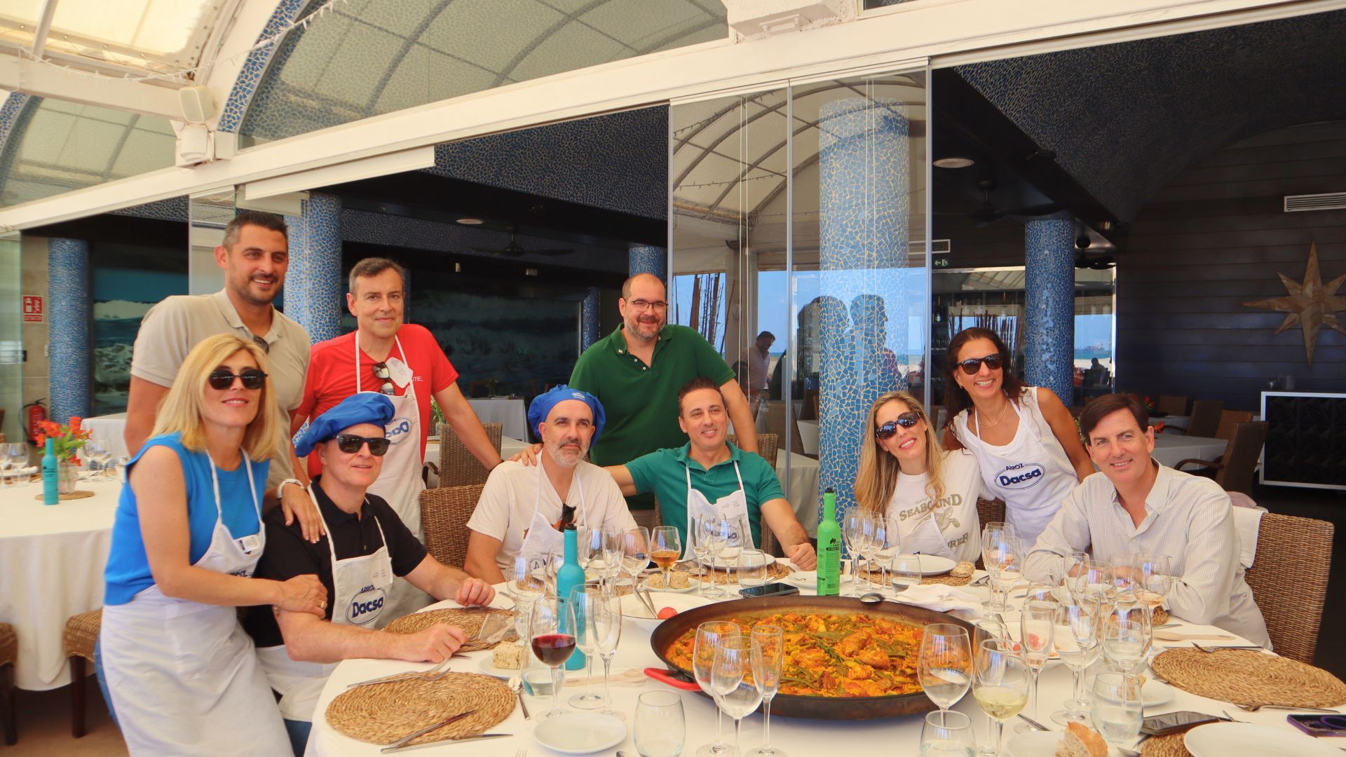 Participantes en las paellas del Club Cámara.
