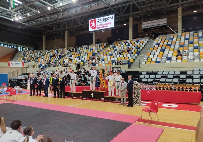 Christian Molina y Alvaro Polaina, comparten podio en el Campeonato de España.