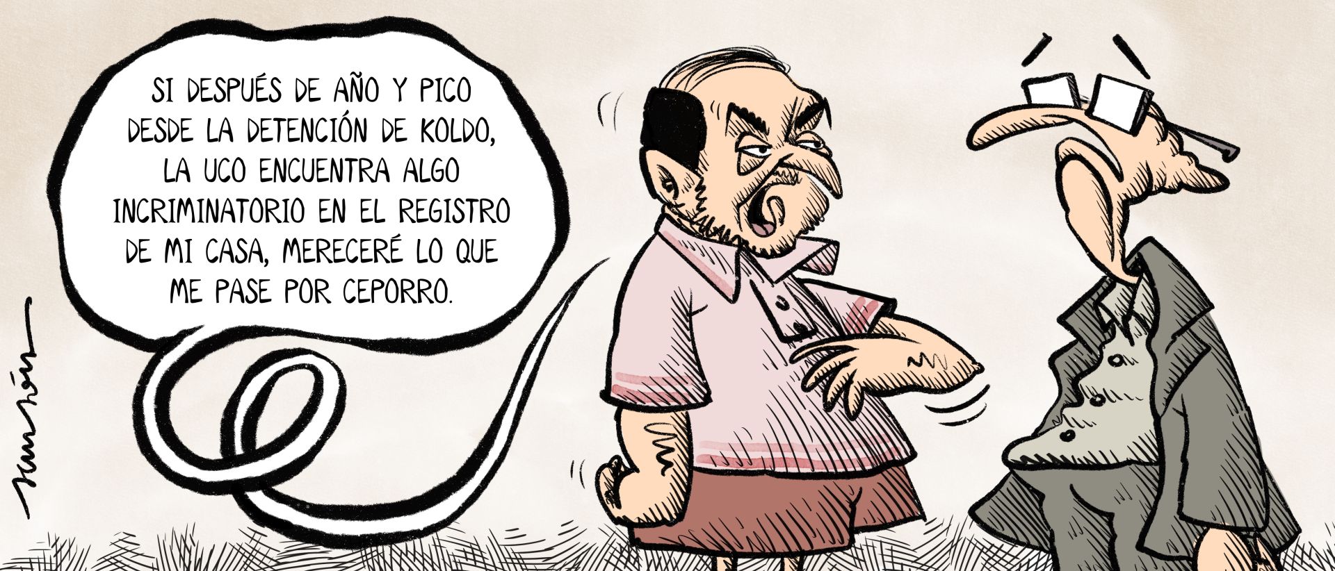 La viñeta de Sansón.