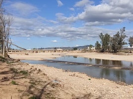 Río Magro a su paso por la Ribera.