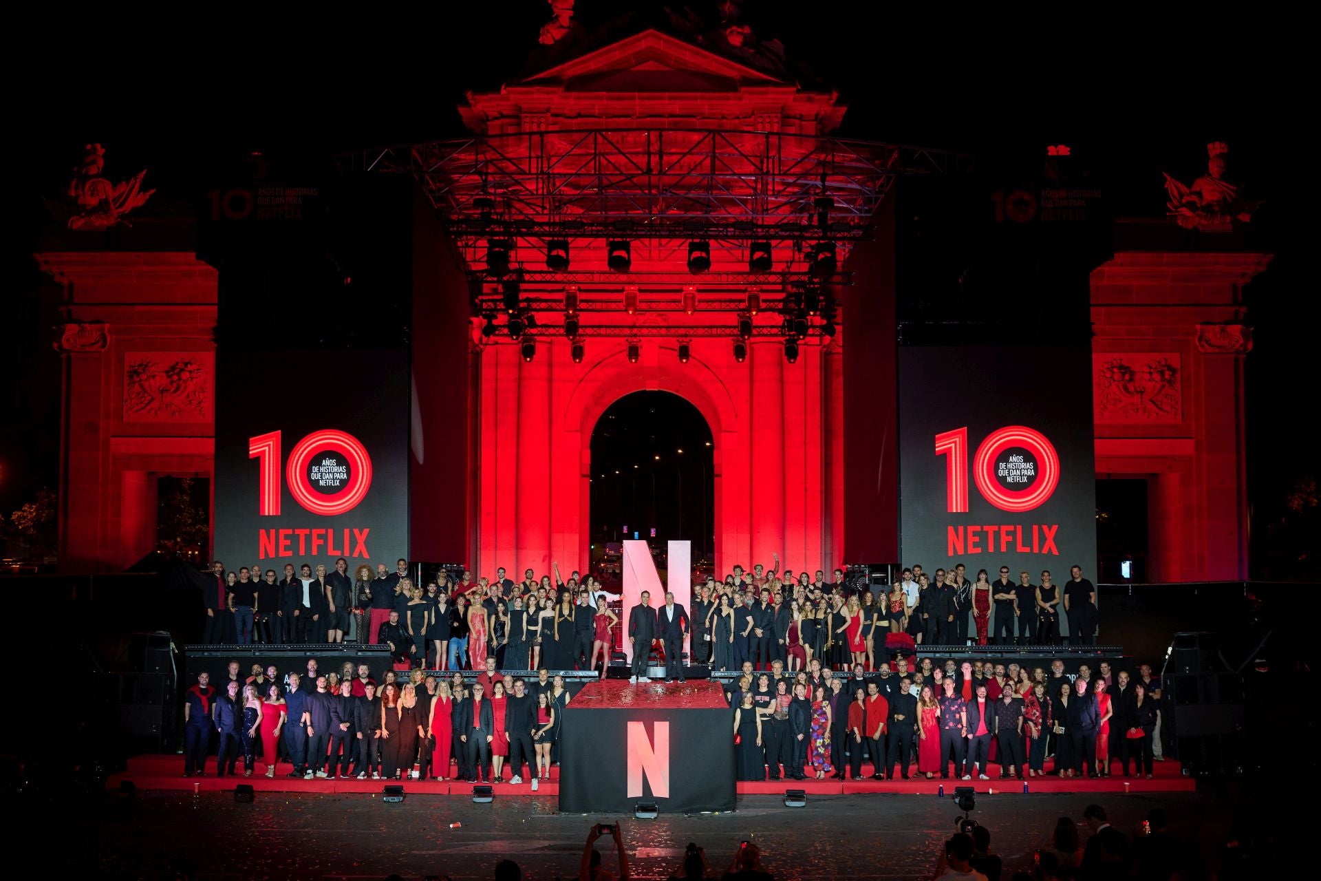 Netflix celebra su 10º aniversario en España por todo lo alto