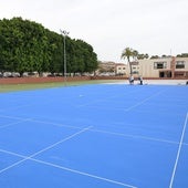 Una de las pistas deportivas.