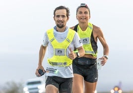 Iván Penalba y Carmen Pérez.