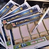 Boletos del Euromillones, en una imagen de archivo.