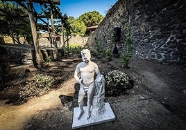 Renace la Casa Jardín de Hércules en Pompeya