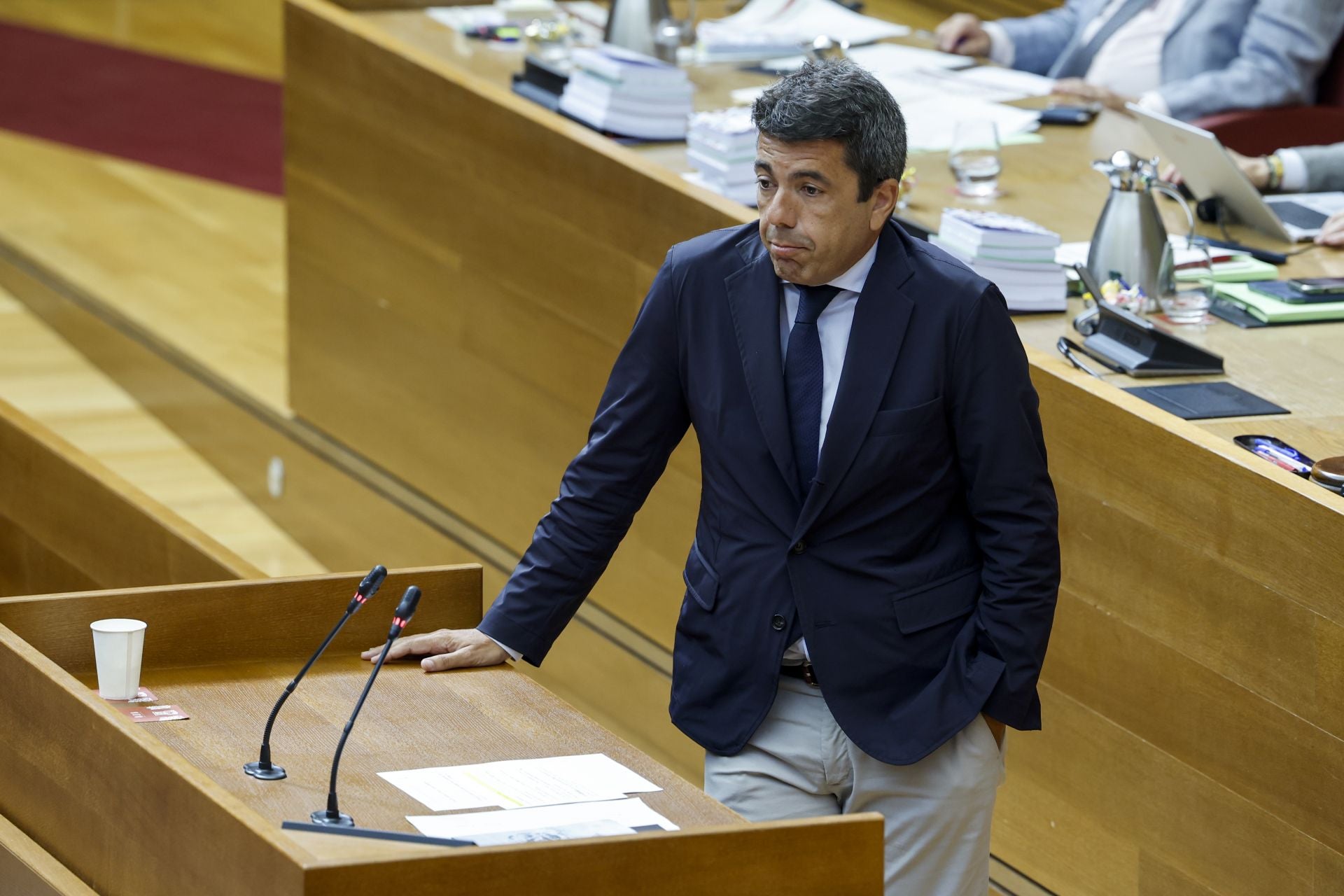 Sesión de Control en Les Corts este jueves
