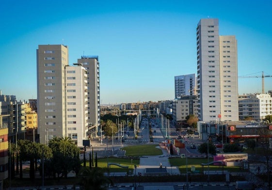 Barrio de Torrent de nueva construcción.