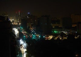Apagón en Valencia ciudad