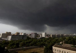 Una tormenta de verano.