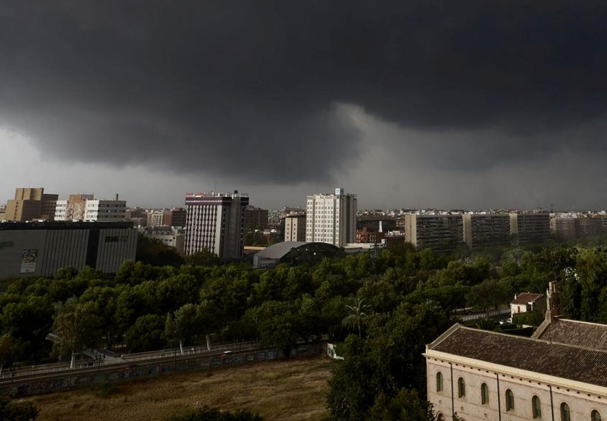 Una tormenta de verano.