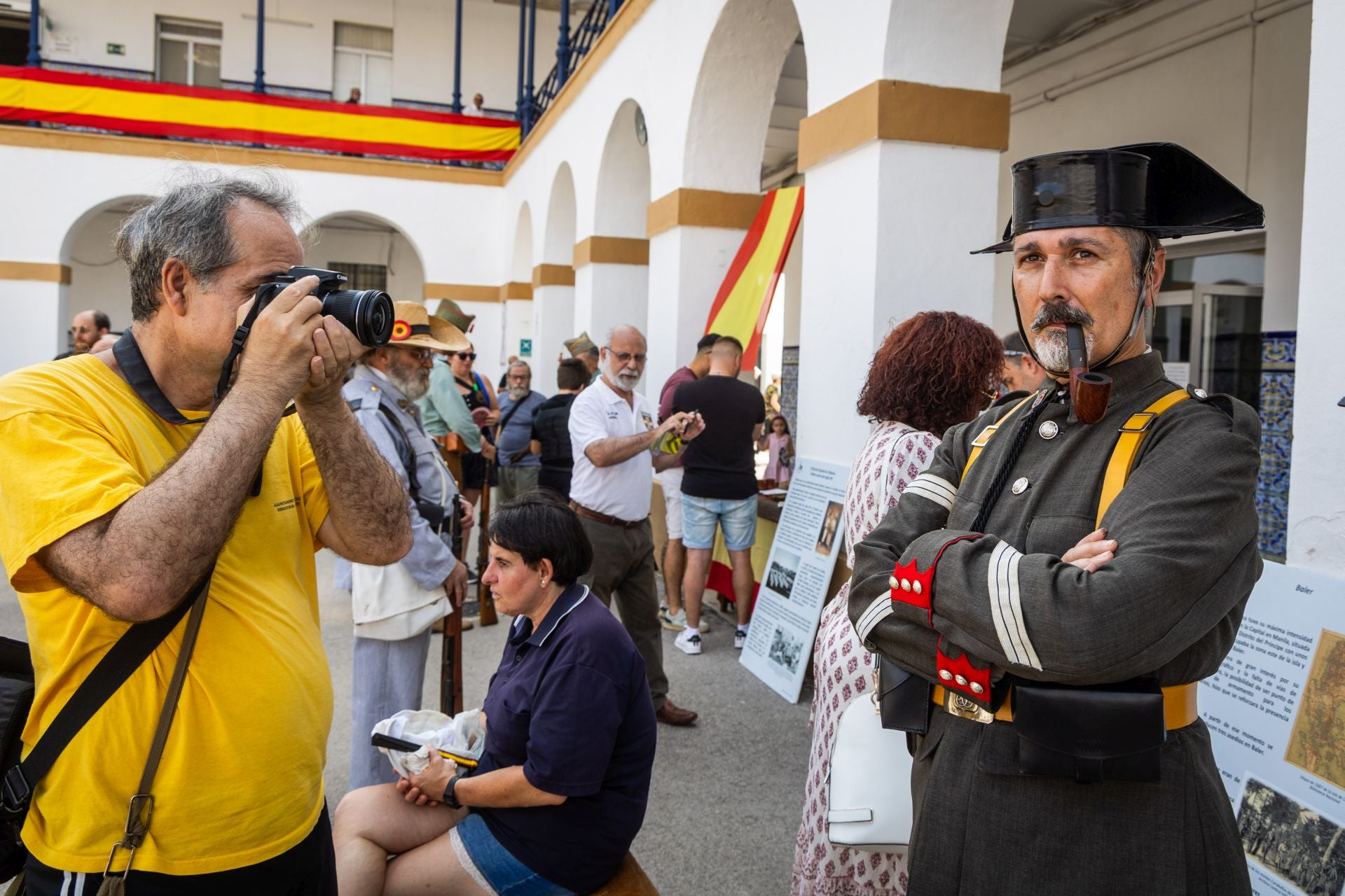 Fotos de las recreaciones históricas en el Museo Militar de Valencia 2025