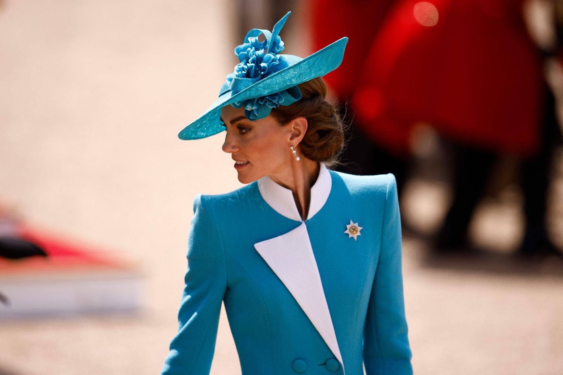 Kate Middleton deslumbra en su vuelta al desfile más colorido del Reino Unido