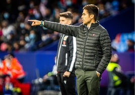 Alessio Lisci, en un partido en el Ciutat de Valencia.