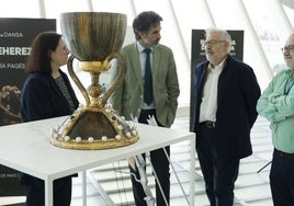 Presentación piezas de la ópera 'Parsifal' que la Conselleria de Educación a través de Les Arts, cederá al Ayuntamiento de Valencia para el futuro Centro de Interpretación del Santo Cáliz.