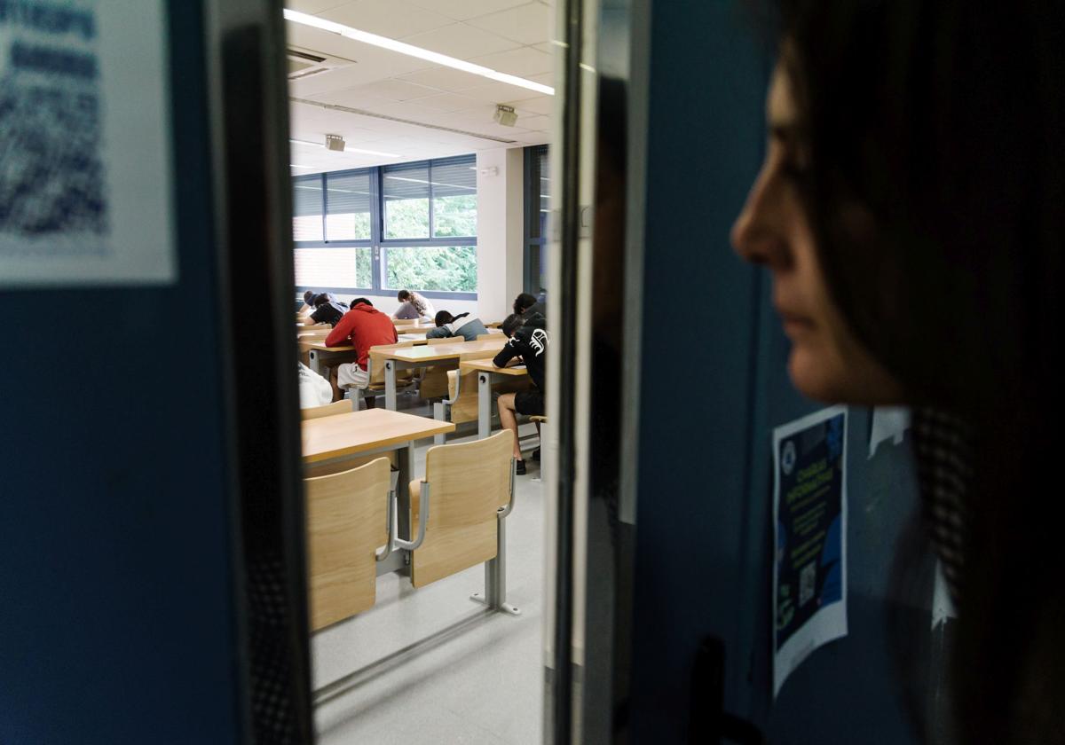 Pruebas de Acceso de la Universidad (PAU) en una imagen reciente