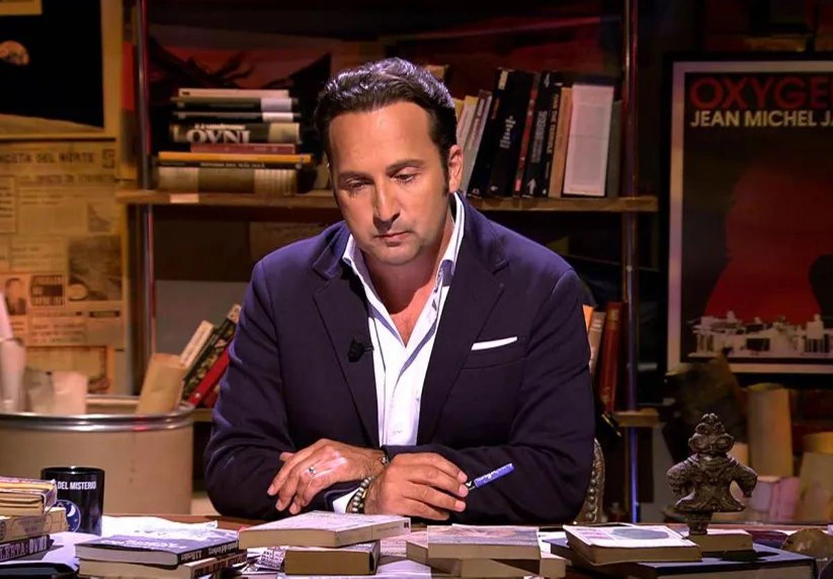 Iker Jiménez durante la sección 'El cierre' en el programa de 'Cuarto Milenio' del pasado domingo.