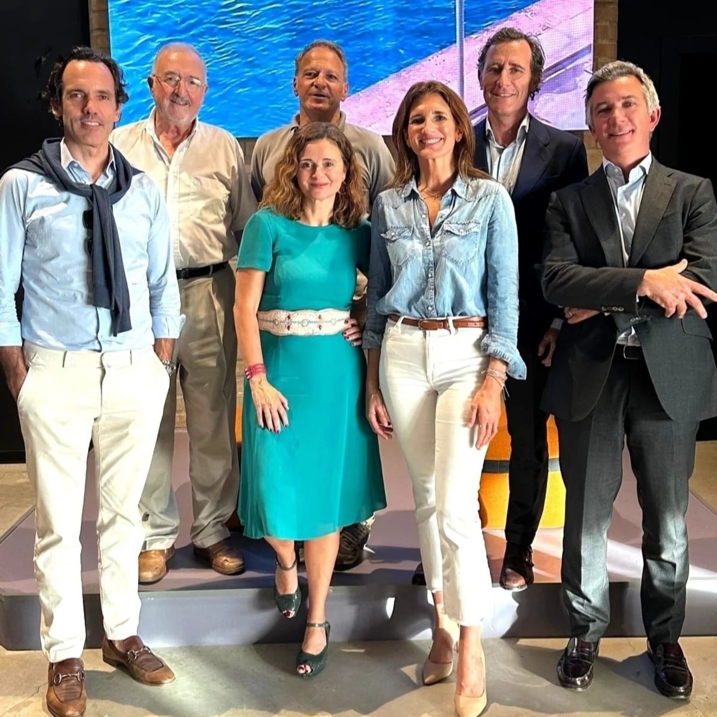 David Lladró, Paco Cobacho, Manu Laguía, Esther Bauset, Nacho González, Begoña Puigmoltó y Dani Miquel.