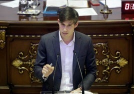 El portavoz socialista en el Ayuntamiento de Valencia, Borja Sanjuan.