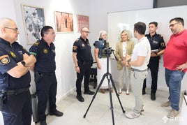 Presentación del rádar que se probará en el municipio.