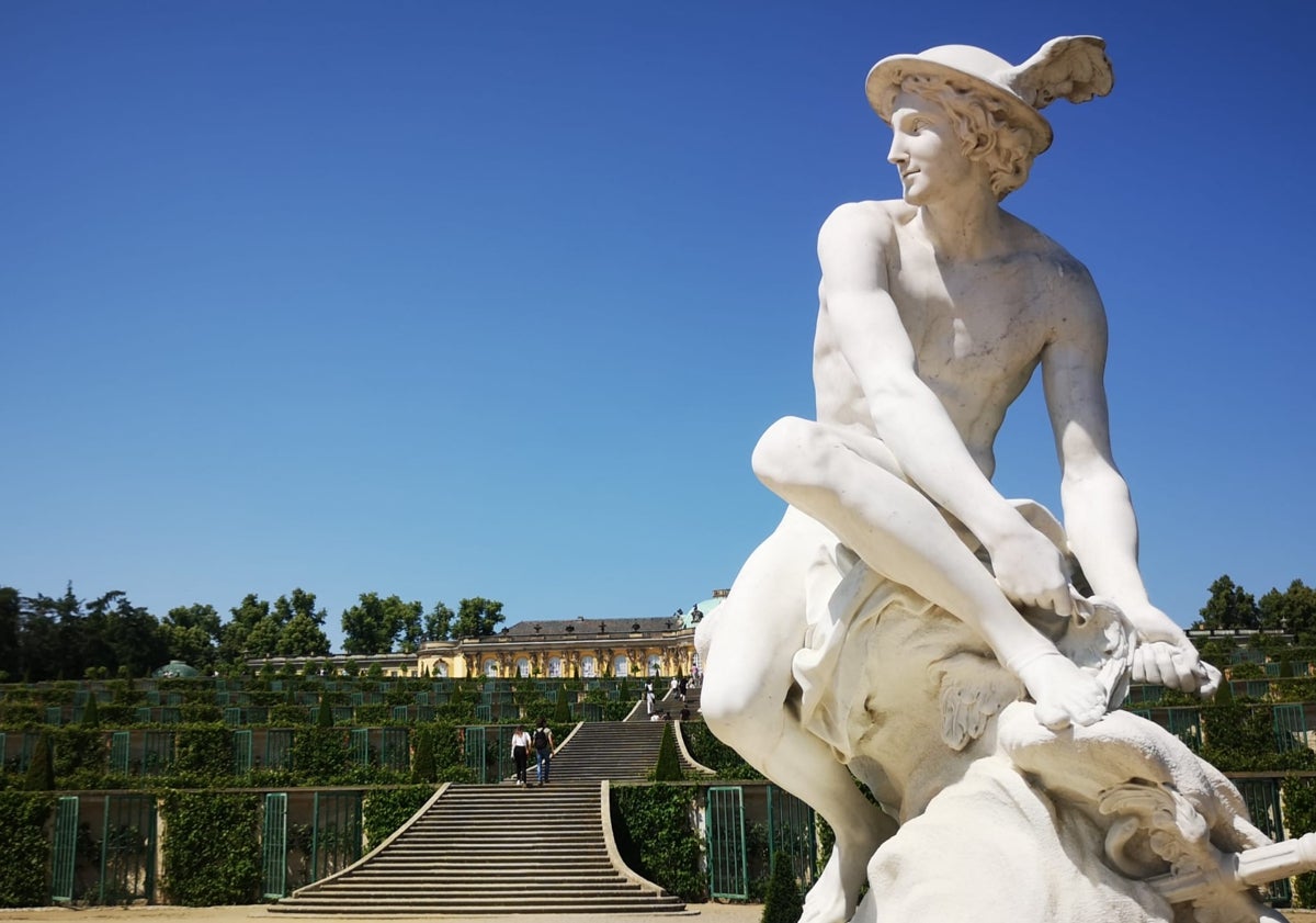 Imagen principal - Sanssouci, el pabellon chino y el Beldevere. 