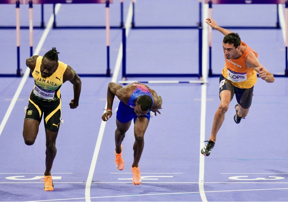 Quique Llopis, cuarto en los Juegos Olímpicos de París 2024.