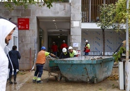 Trabajos de reforma en el centro de salud de Picanya.