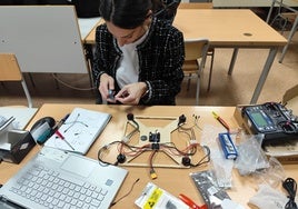 Fabricación de un dron.
