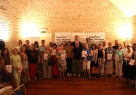 Entrega de los premios.