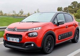 Un vehículo de Citroën en una imagen de archivo.