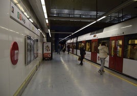 Estación de Metro de Aragó en Valencia