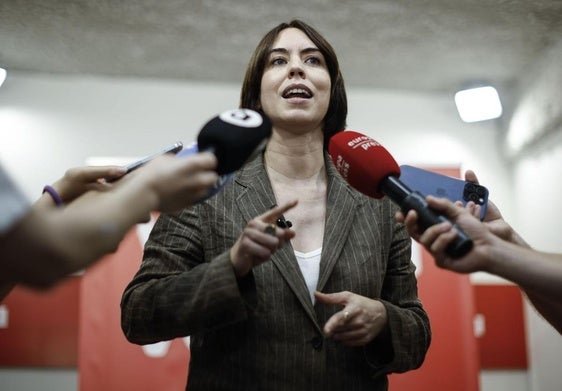 La secretaria general, Diana Morant.