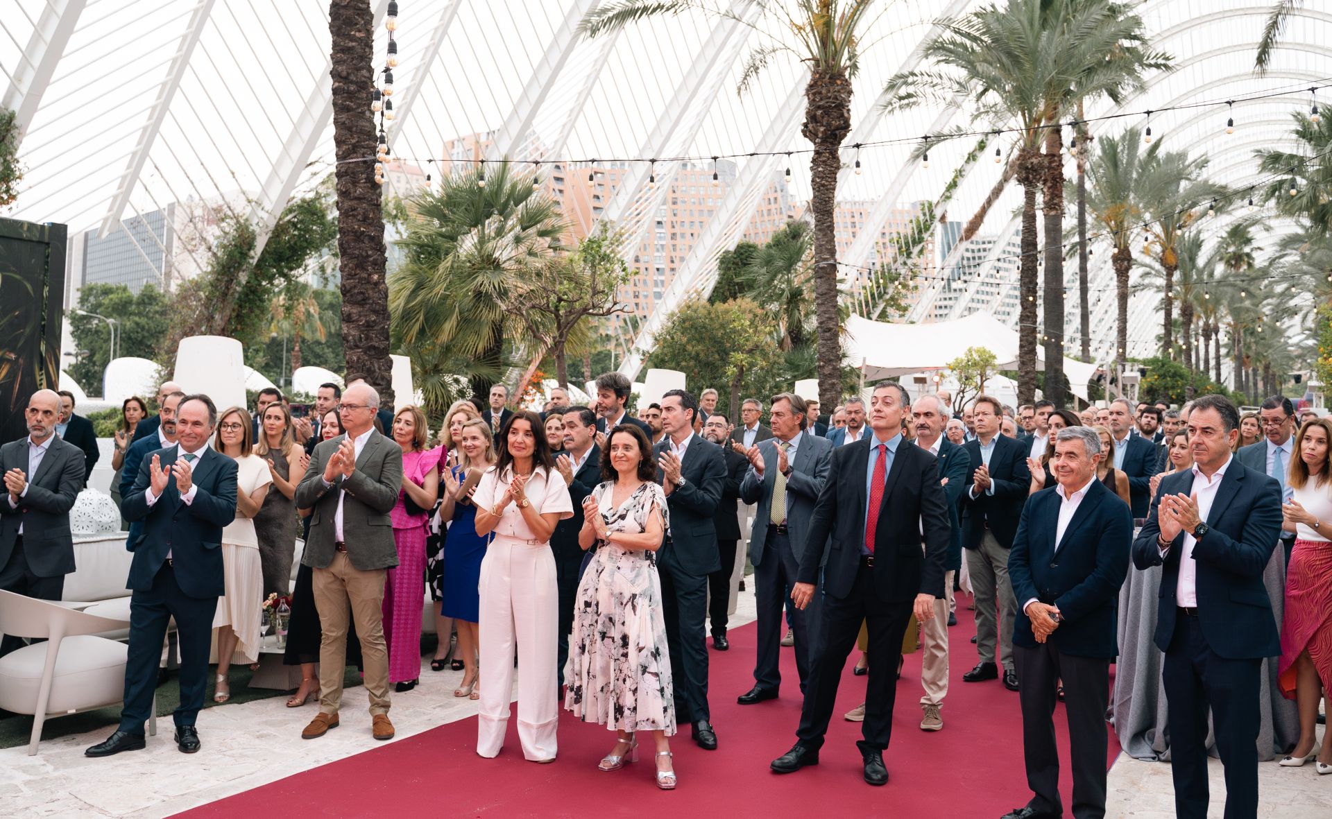 Los invitados a la fiesta de aniversario de Broseta