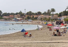 Playa de La Puntica de San Pedro del Pinatar, Murcia.