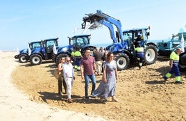 Visita a la playa de Piles.